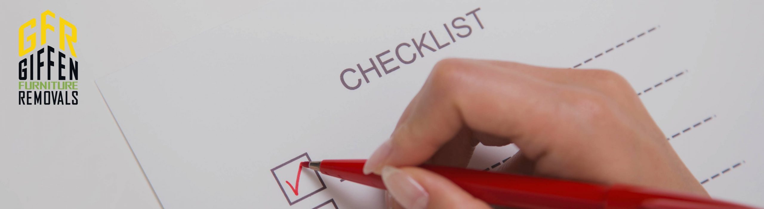 Giffen Furniture Removals The Checklist Everyone Needs When Moving House